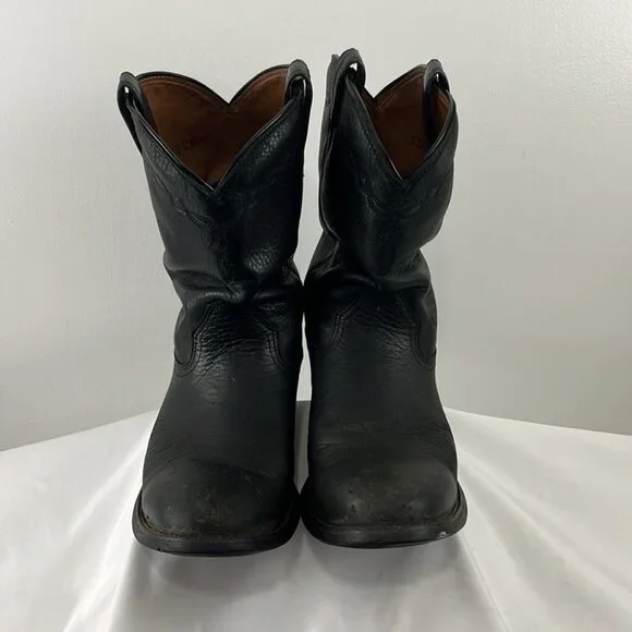 Ariat Men’s Black Leather Work Boots - Picture 3 of 14